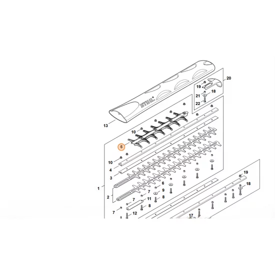 STIHL  Osłona R 4869 740 9501